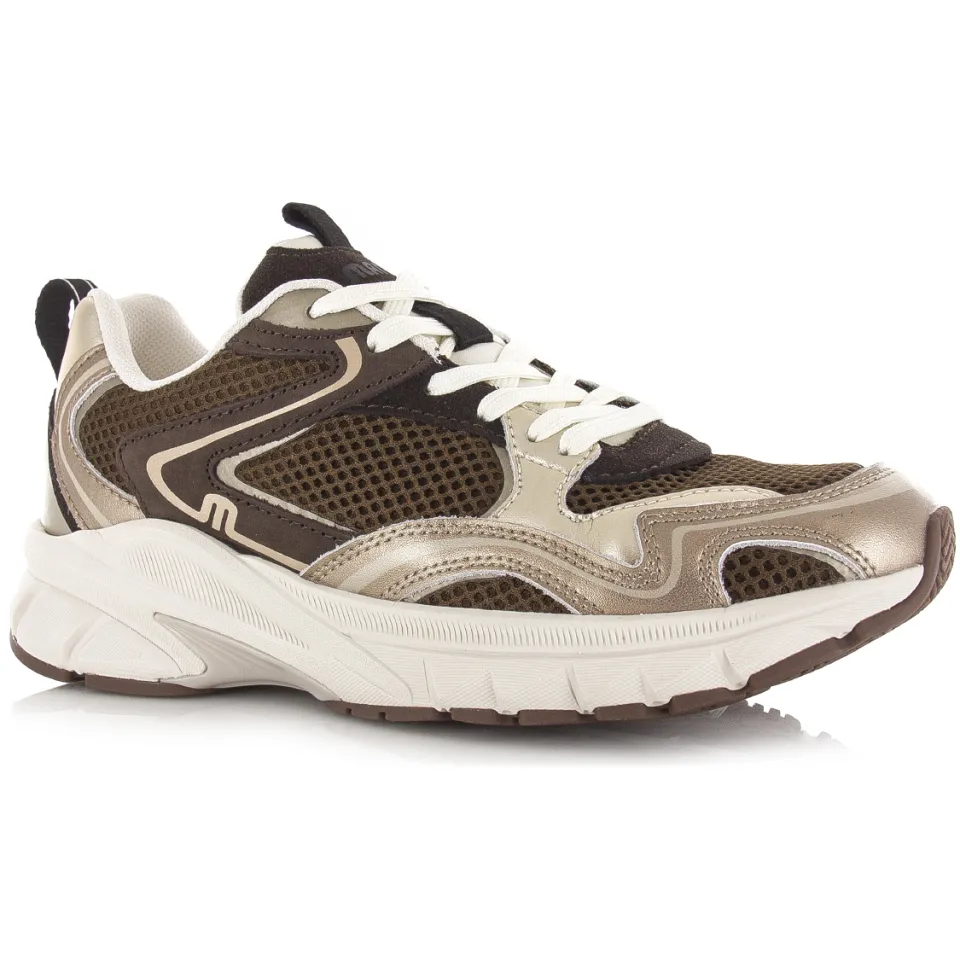 Maruti Novi lage sneakers bruin, foto 4