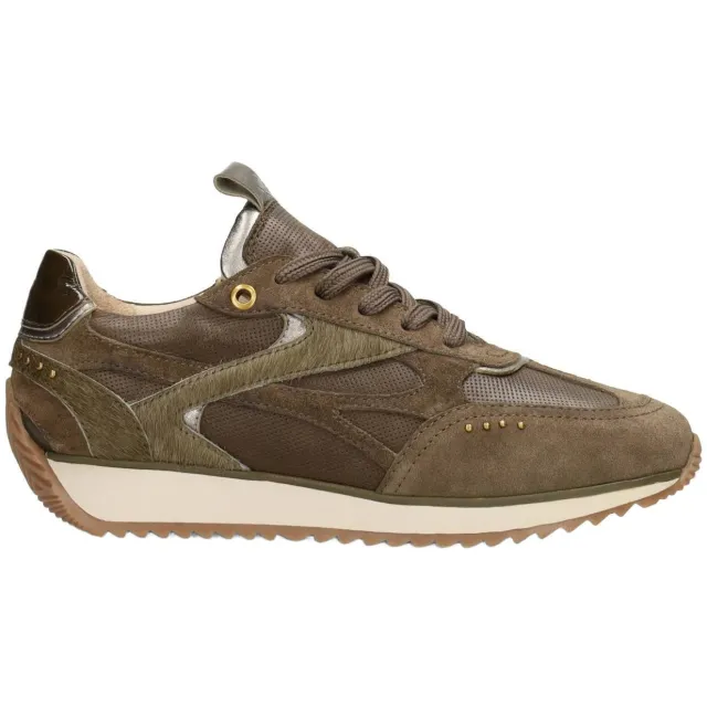 Poelman leren sneakers - groen