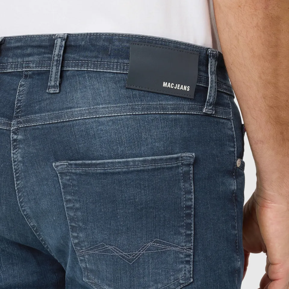 MAC Driver slim fit jeans - donkerblauw, foto 4