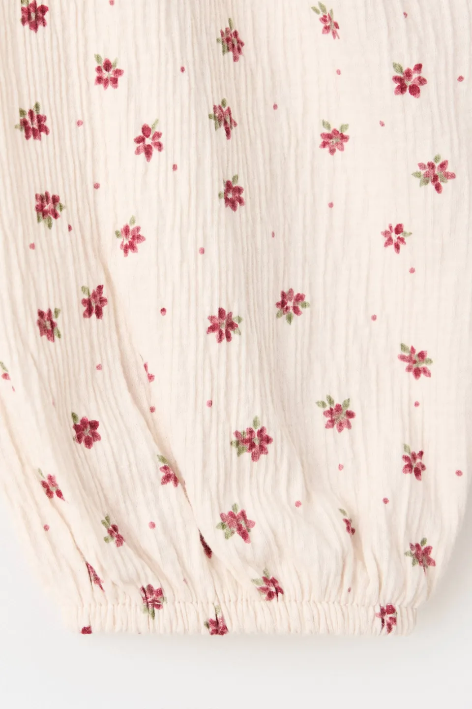 Mango Kids gebloemde blousetop ecru, foto 6