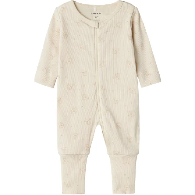 NAME IT baby pyjama beige/bruin, foto 2