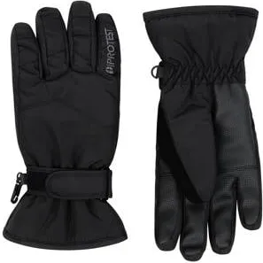 Protest skihandschoenen Prtbarkar zwart Jongens/Meisjes Polyester Effen True Black