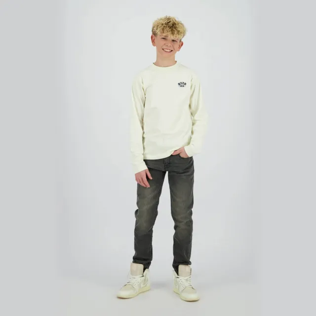 Raizzed straight leg jeans grey denim