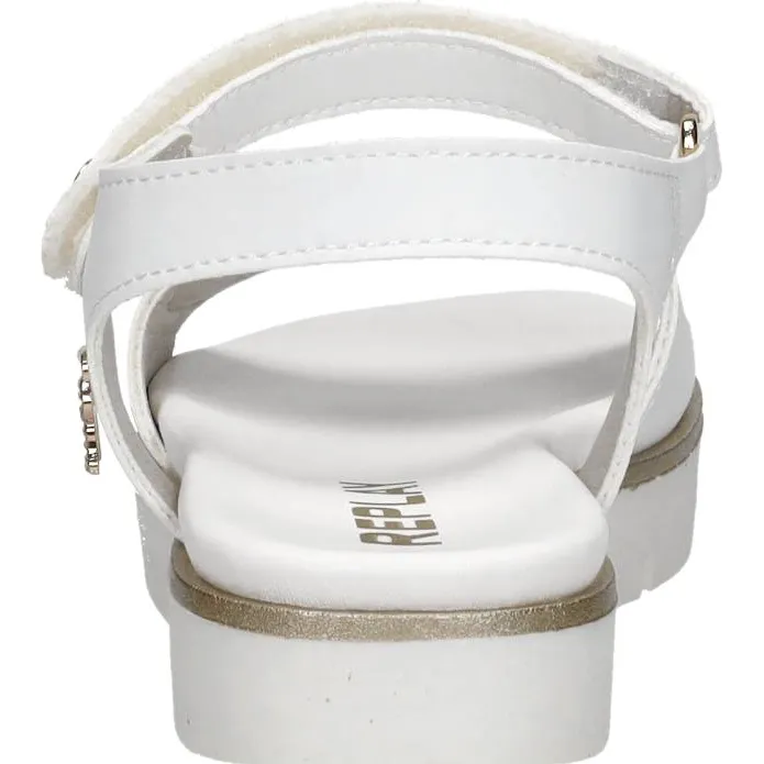 Replay Sandal 4 platte sandalen wit, foto 4