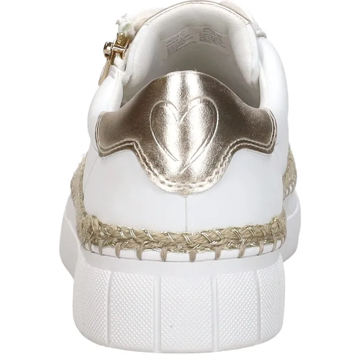 Marco Tozzi lage sneakers wit, foto 4