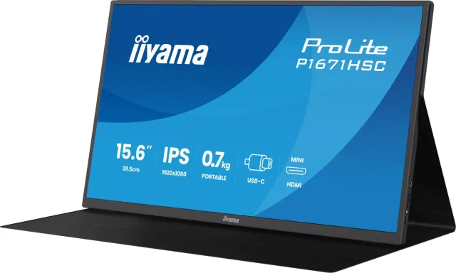 Iiyama ProLite P1671HSC-B1 portable monitor