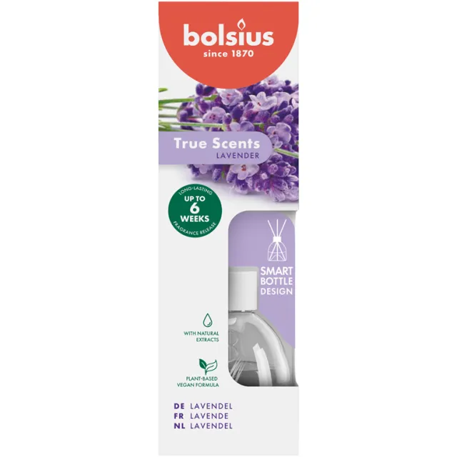 Bolsius True Scents lavendel geurdiffuser