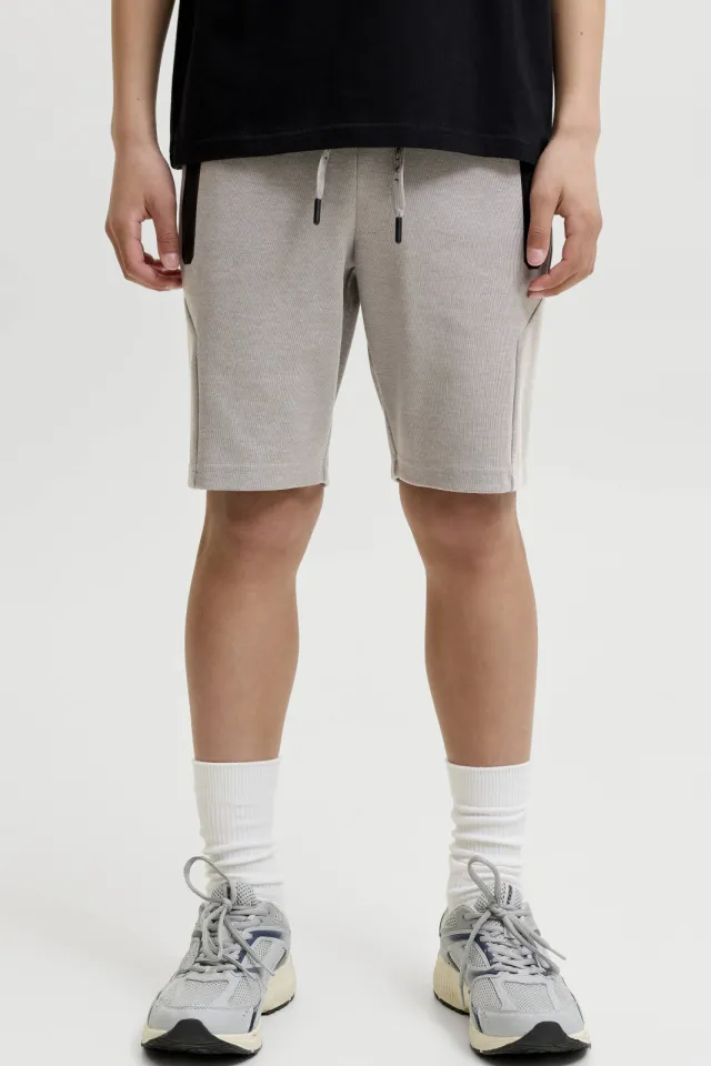 Jack & Jones slim sweatshort grijs, foto 3