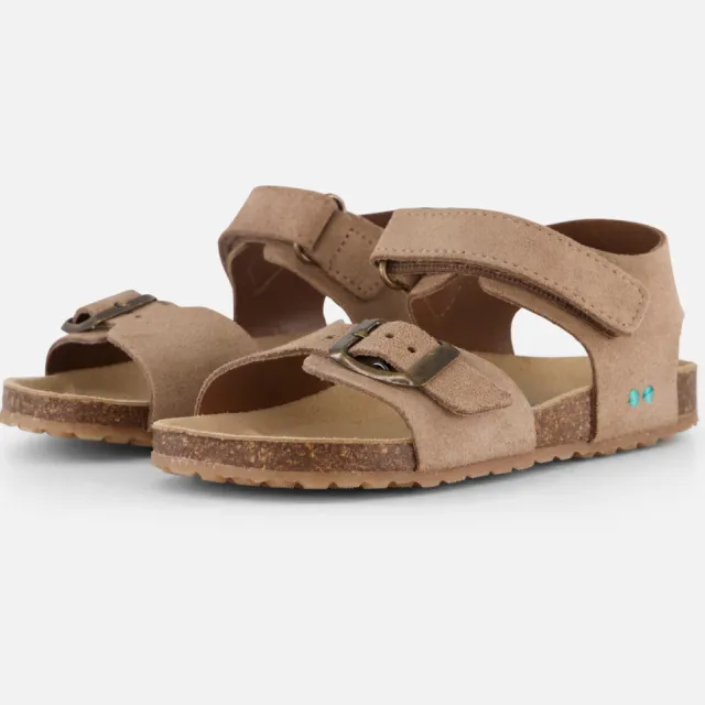 BunniesJR BunniesJR Ben Beach Sandalen taupe Leer