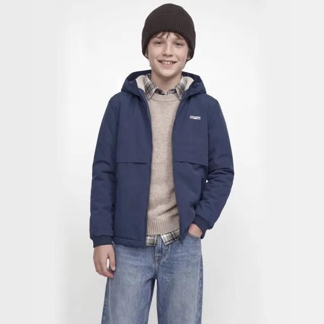 Jack & Jones winterjas donkerblauw
