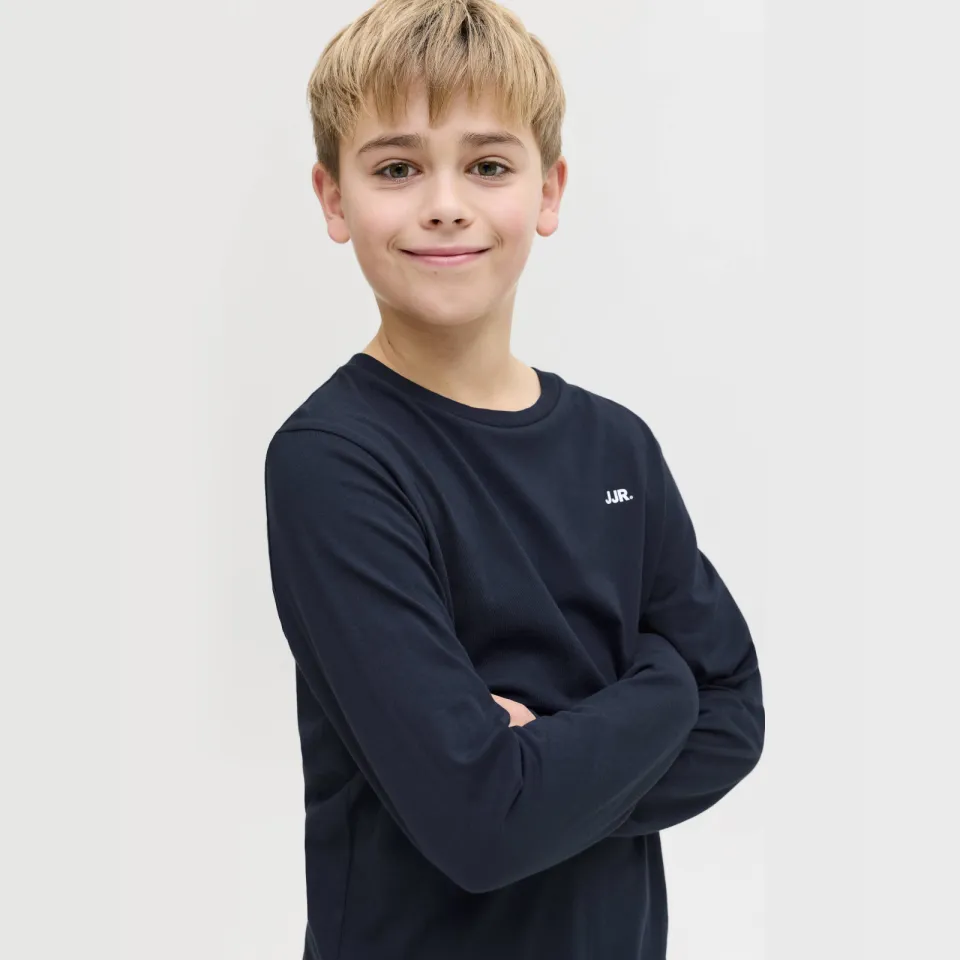 JJ Rebel JUNIOR longsleeve donkerblauw