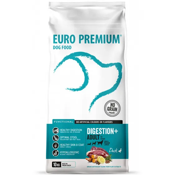 Euro Premium Digestion+ Adult hondenvoer met eend, foto 3