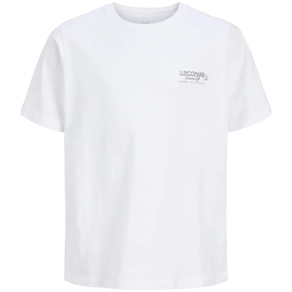 Jack & Jones t-shirt met backprint wit, foto 2