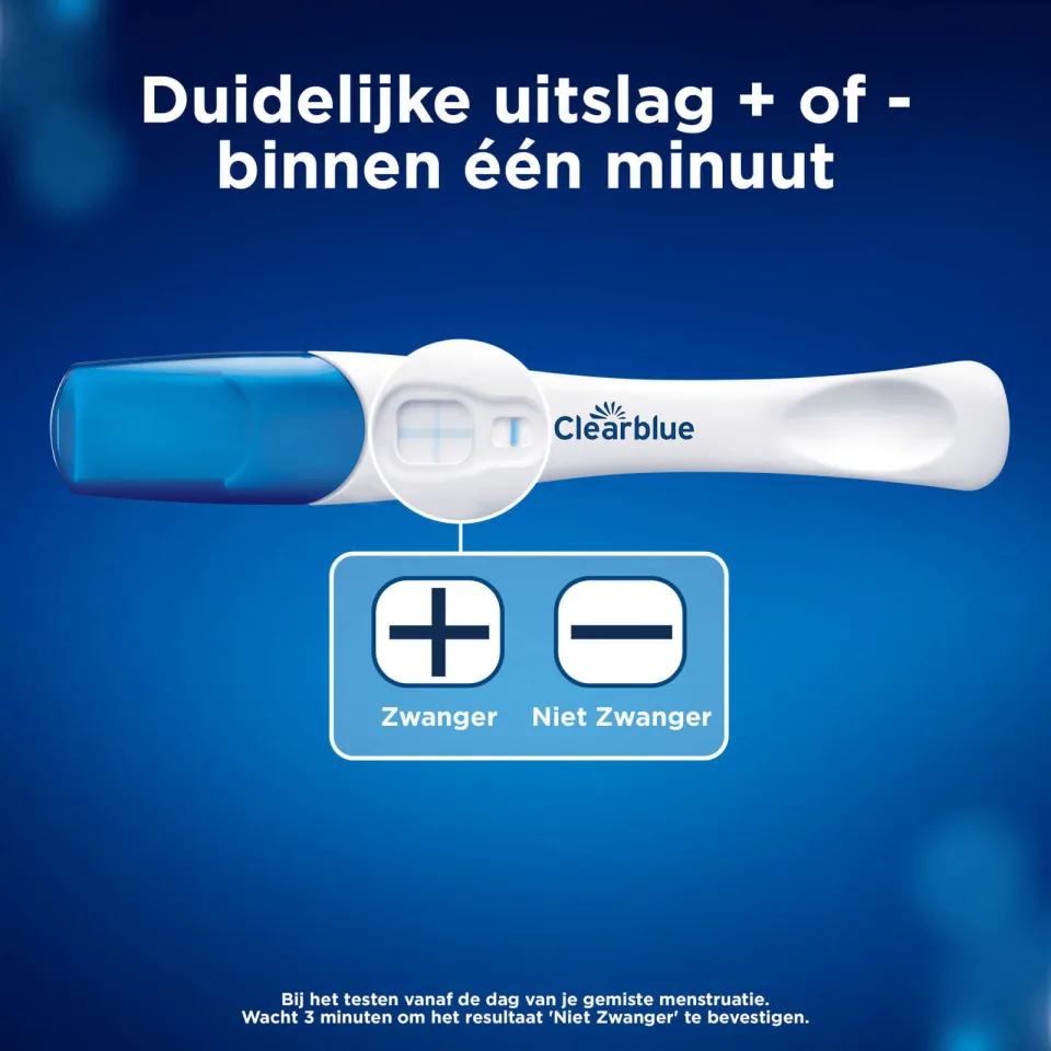 Clearblue zwangerschapstest snelle detectie, foto 2