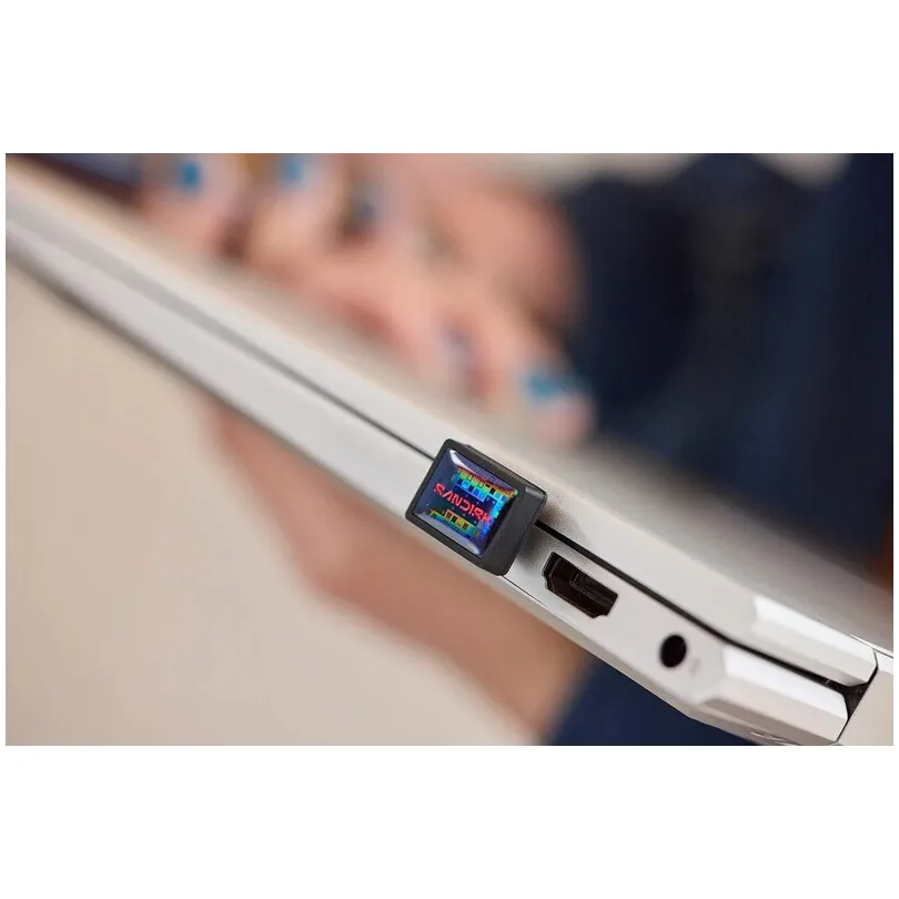 SanDisk Extreme Fit USB-C usb-stick 128 GB zwart, foto 2