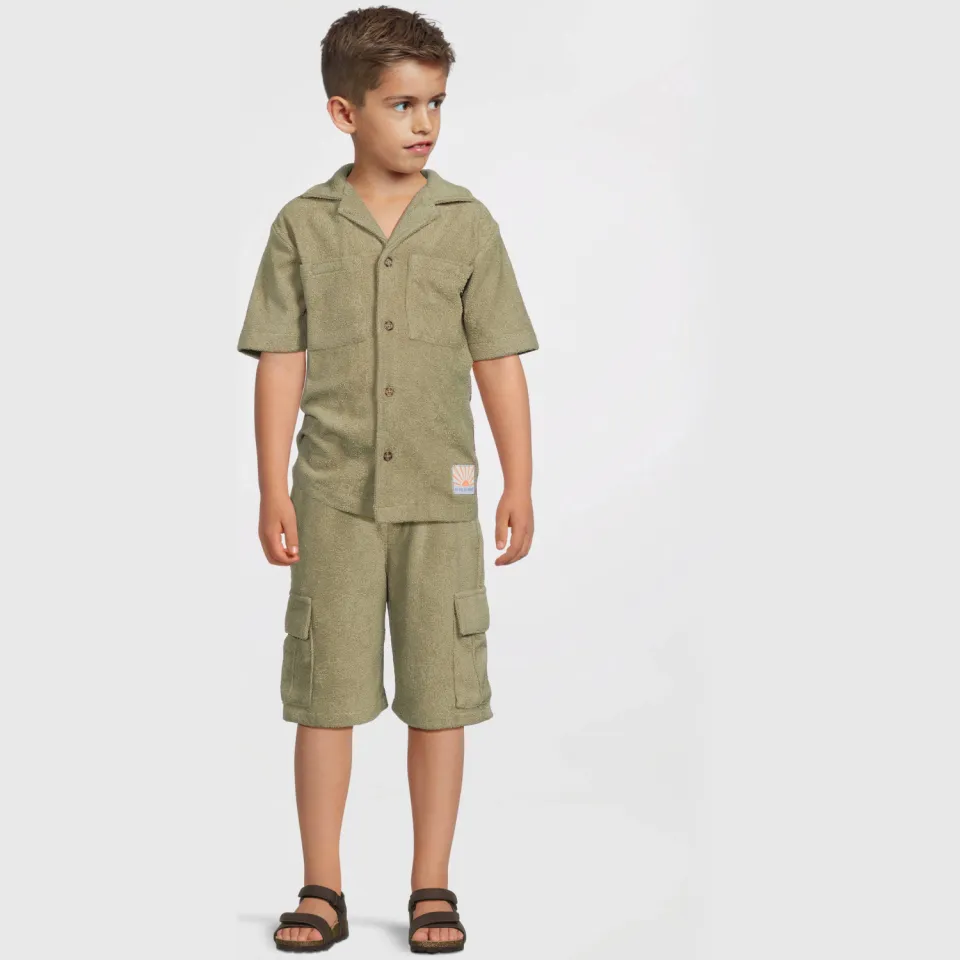 Me & My Monkey badstof short khaki
