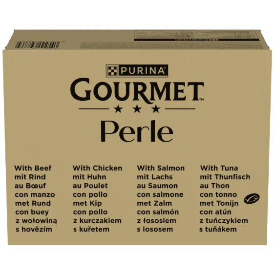 Gourmet Perle Mini Filets kattenvoer nat multipack in saus
