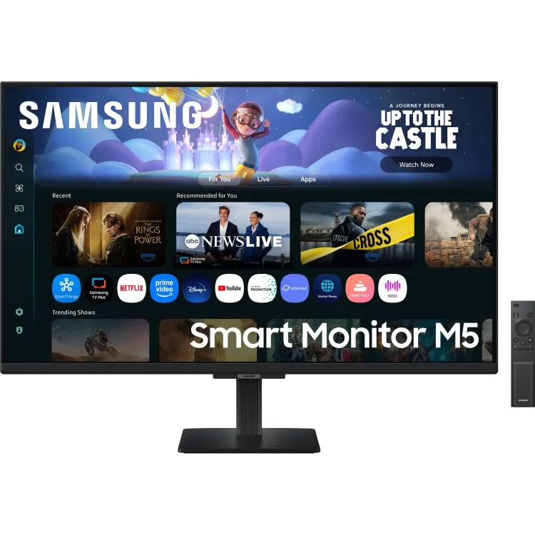Samsung Smart Monitor M5 M50F monitor zwart, foto 2