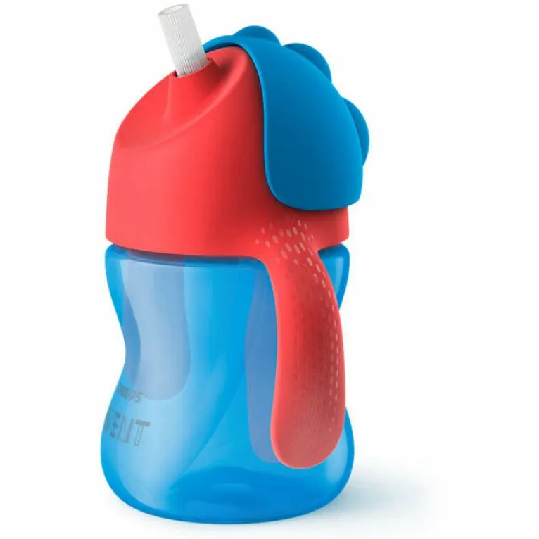 Philips AVENT Rietjesbeker 200 ml 9M+ Blauw SCF796/01, foto 3
