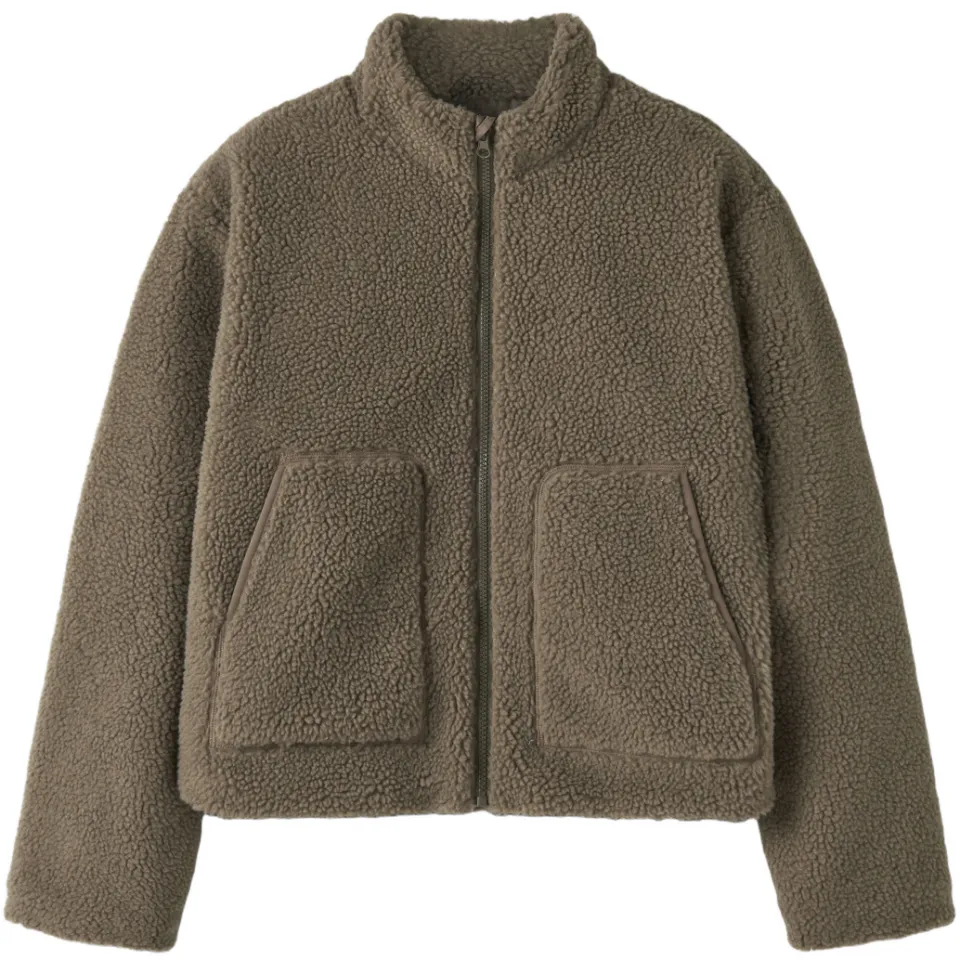 LMTD teddy jas taupe, foto 2