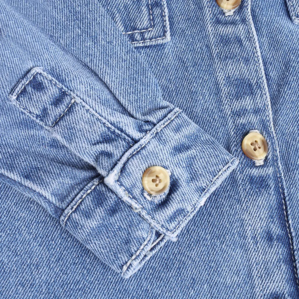 Daily7 denim overhemd lichtblauw, foto 5