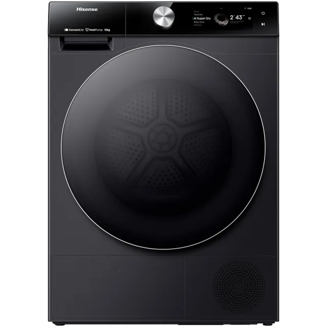 Hisense DH7S107BB warmtepompdroger zwart