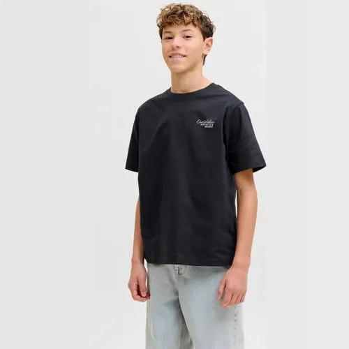 Jack & Jones t-shirt met backprint zwart, foto 2