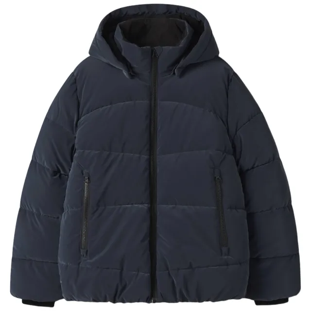 NAME IT KIDS junior pufferjas donkerblauw