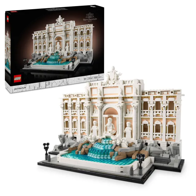 Lego Architecture Trevifontein model, Italiaanse bezienswaardigheid, souvenir uit Rome 21062, foto 2