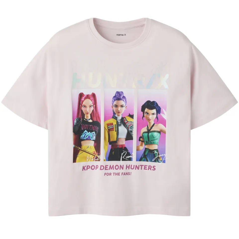 NAME IT Huntrix T-shirt lichtroze, foto 2