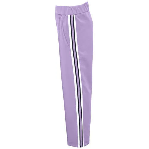 Only wide leg casual broek lila, foto 3