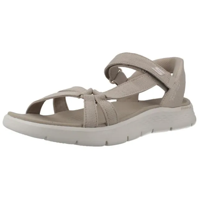 Skechers Slip-ins GO WALK Flex sandaal taupe, foto 2