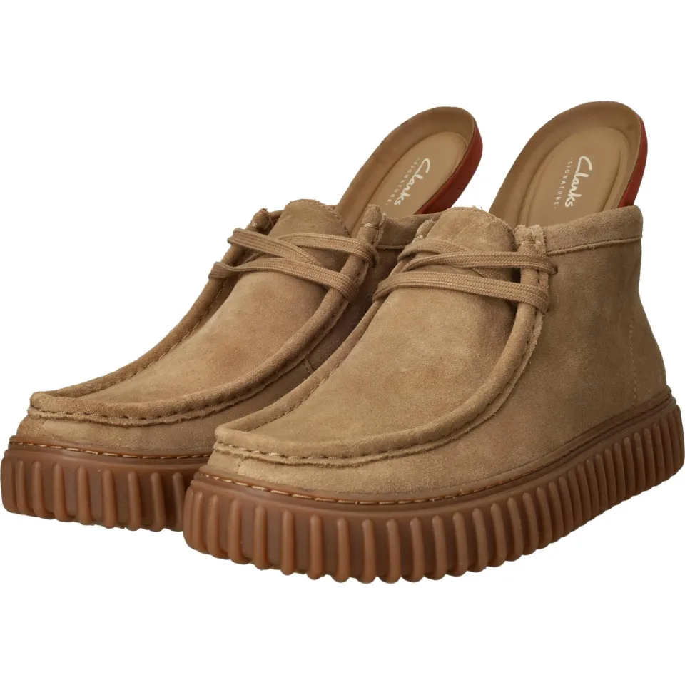 Clarks Torhill Hi Veterboots Jongens Bruin, foto 5