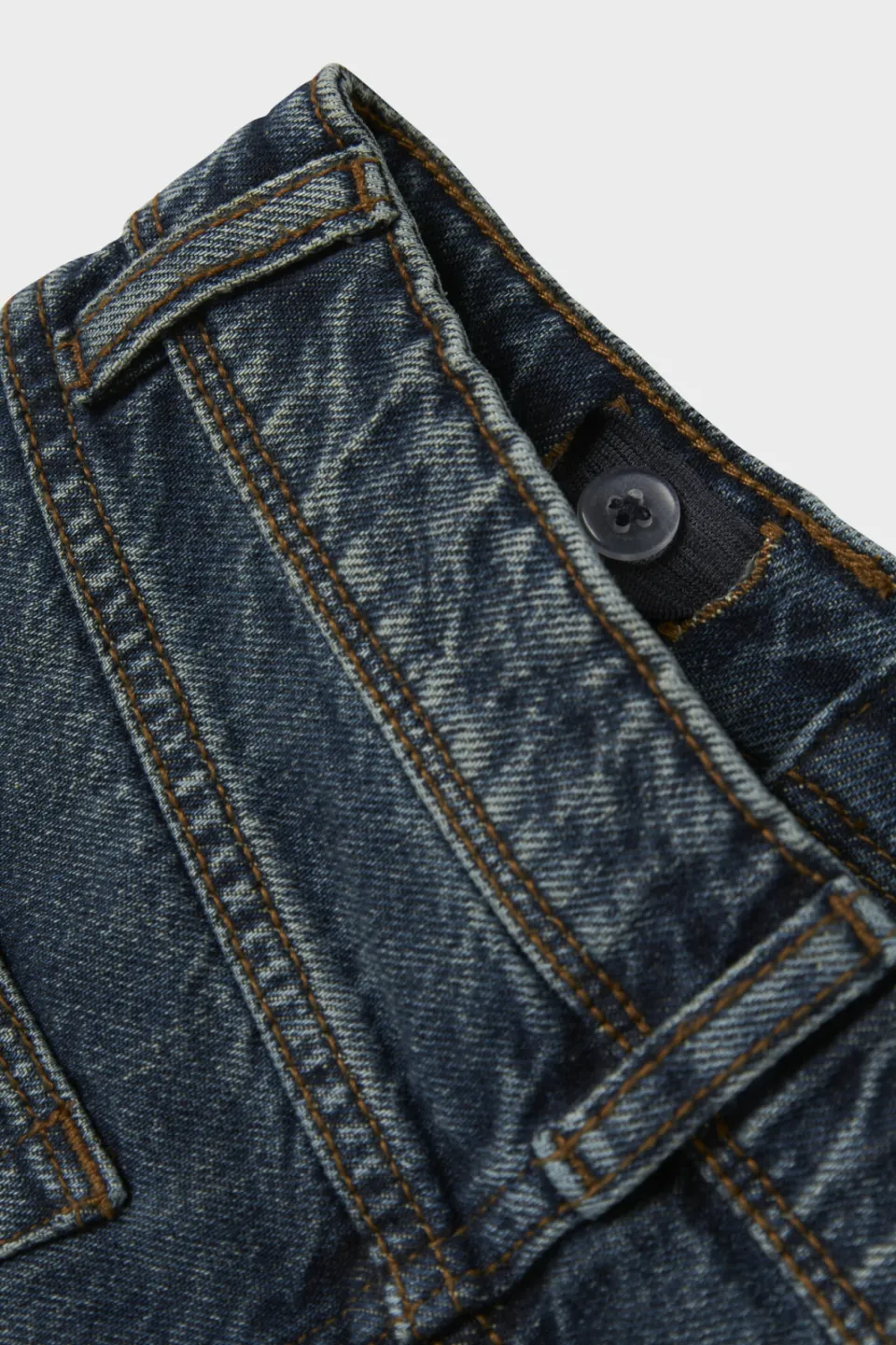 NAME IT KIDS loose fit jeans dark blue denim, foto 7