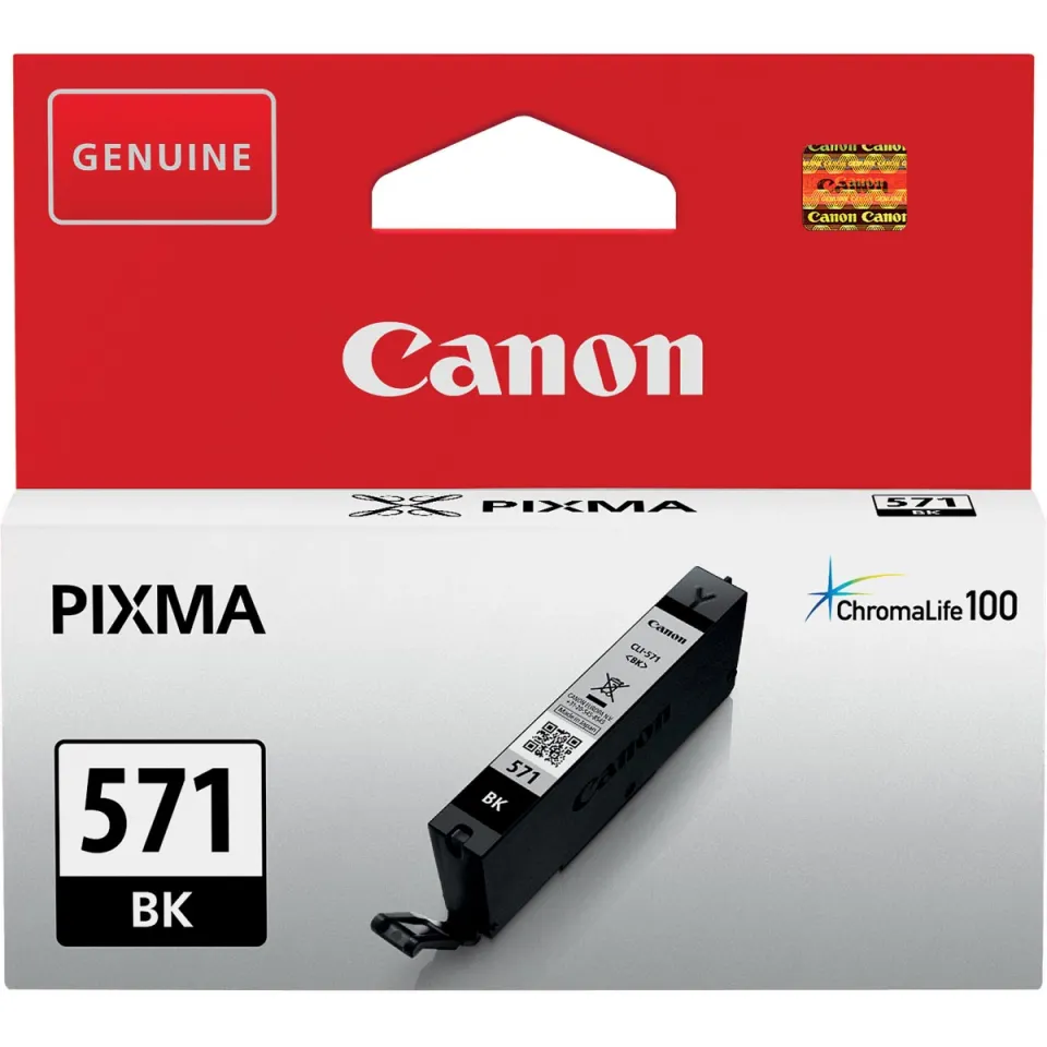 Canon CLI-571BK inktcartridge zwart, foto 2