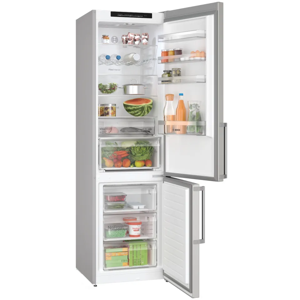 Bosch KGN39VIBT Koel-vriescombinatie Zilver, foto 2