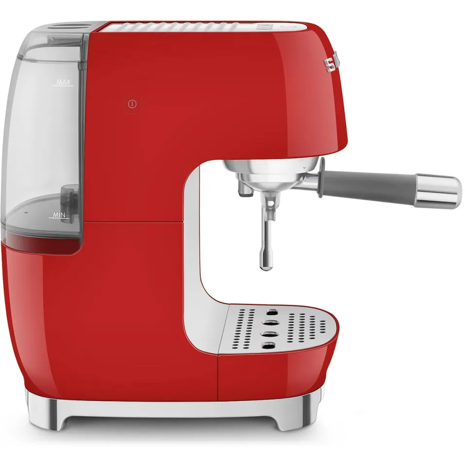 Smeg ECF03RDEU espressomachine rood, foto 3