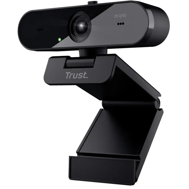 Trust Taxon 2K QHD webcam eco zwart, foto 3