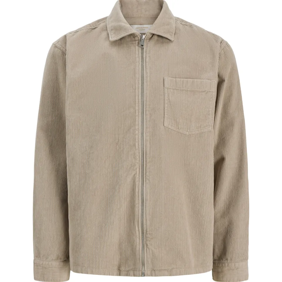 Jack & Jones JUNIOR corduroy casual overhemd - beige, foto 2