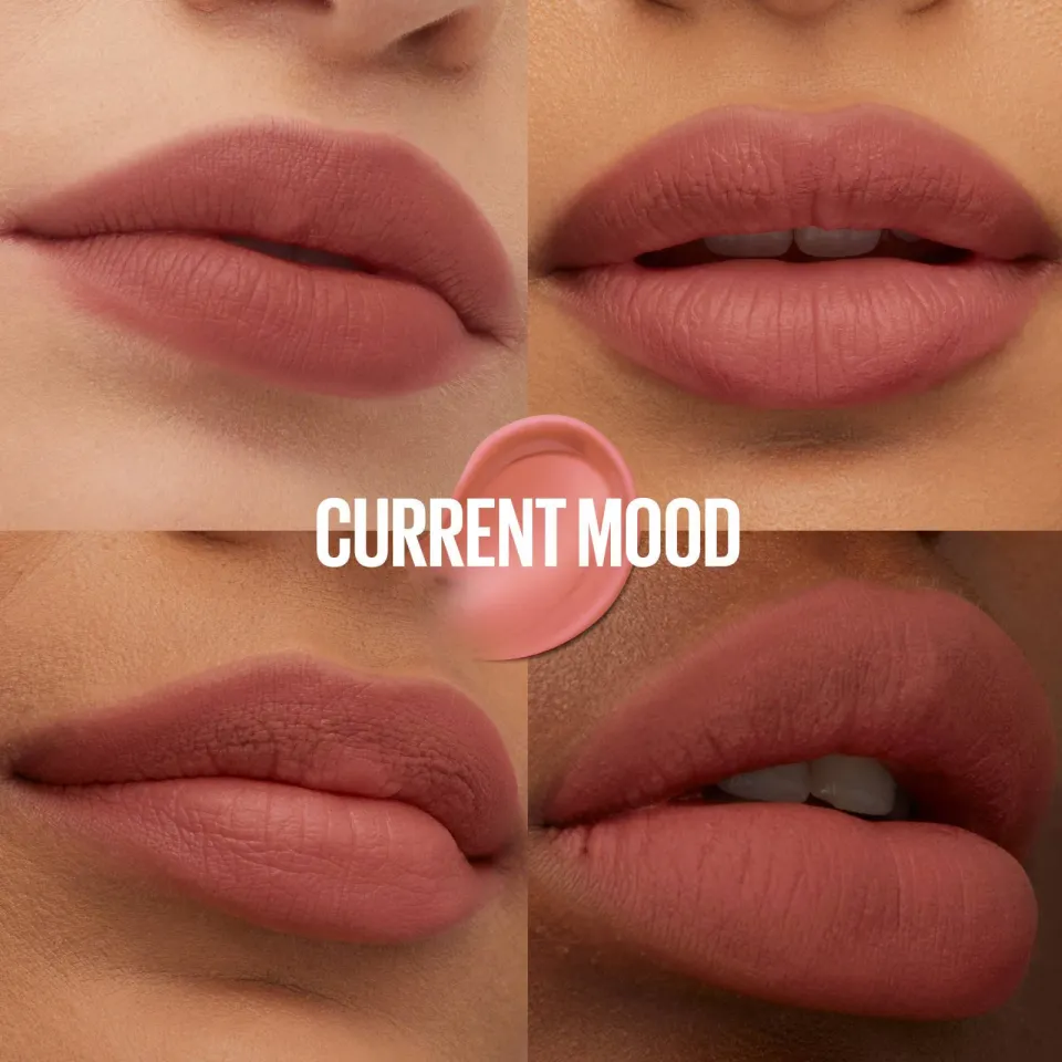 Maybelline New York SuperStay Teddy Tint lippenstift 10 Current Mood roze, foto 8