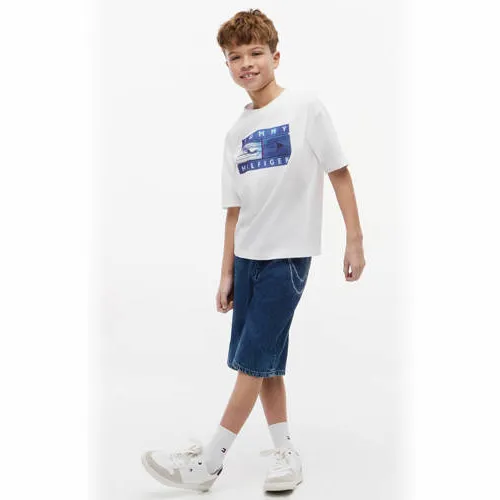 Tommy Hilfiger t-shirt met logo wit