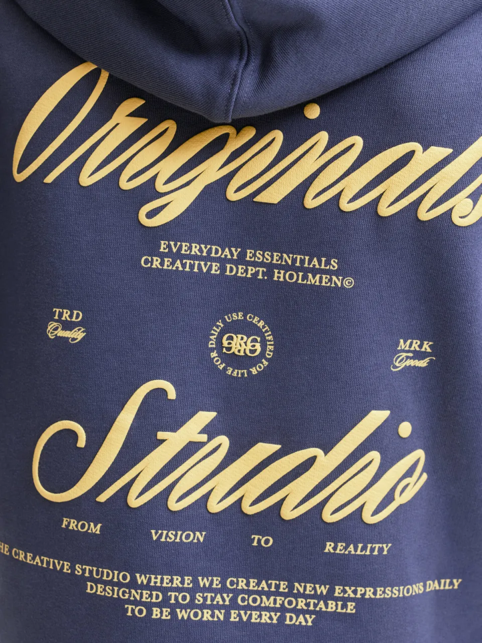Jack & Jones JUNIOR hoodie met backprint - blauw, foto 7