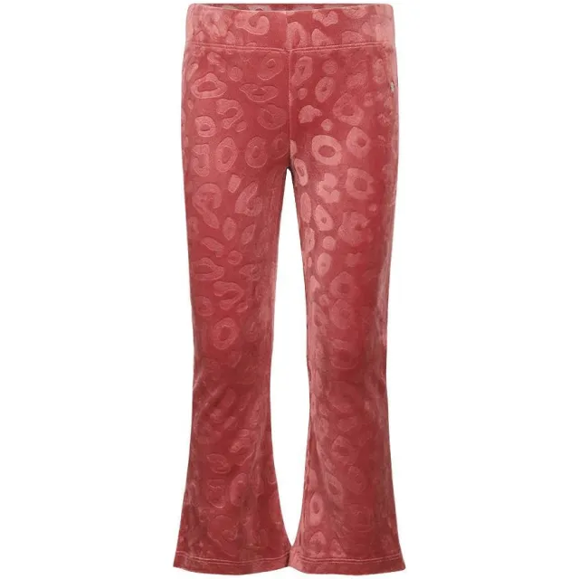 Koko Noko fluwelen flared broek rood, foto 2