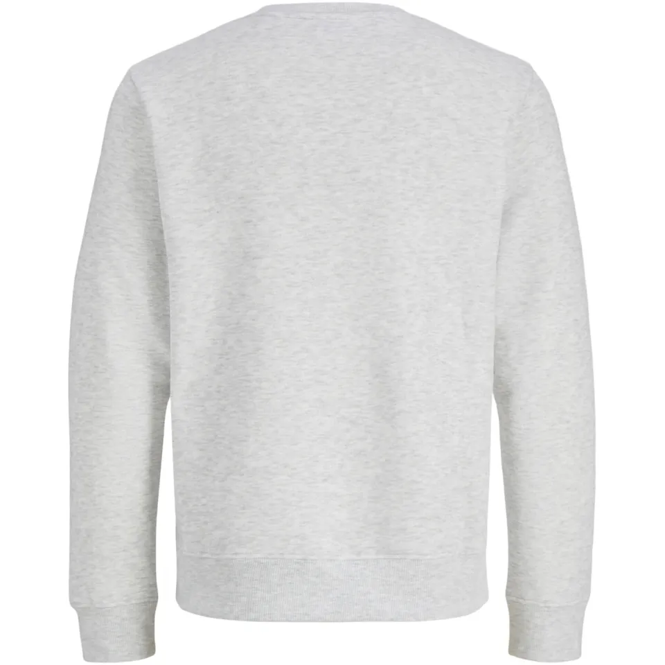 Jack & Jones JUNIOR sweater met tekst - lichtgrijs, foto 3