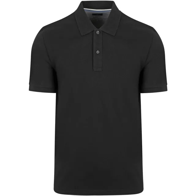 T-shirt Olymp Poloshirt Piqué Zwart, foto 2