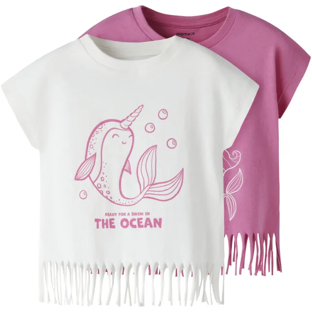 NAME IT MINI T-shirt roze