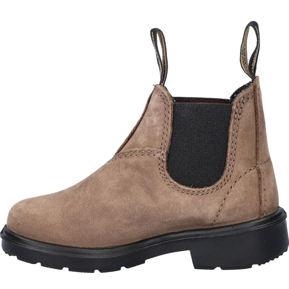Blundstone 563 nubuck chelsea boots lichtbruin beige, foto 4