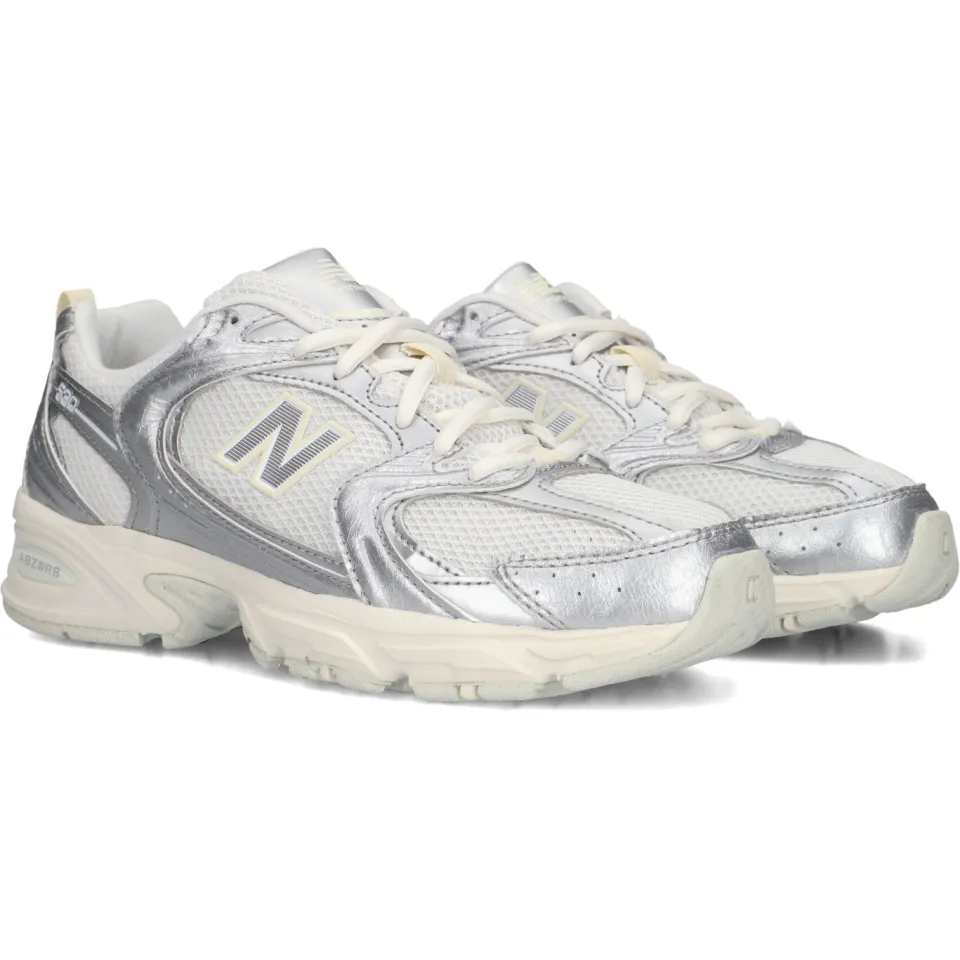 New Balance 530 lage sneakers zilverkleurig, foto 2