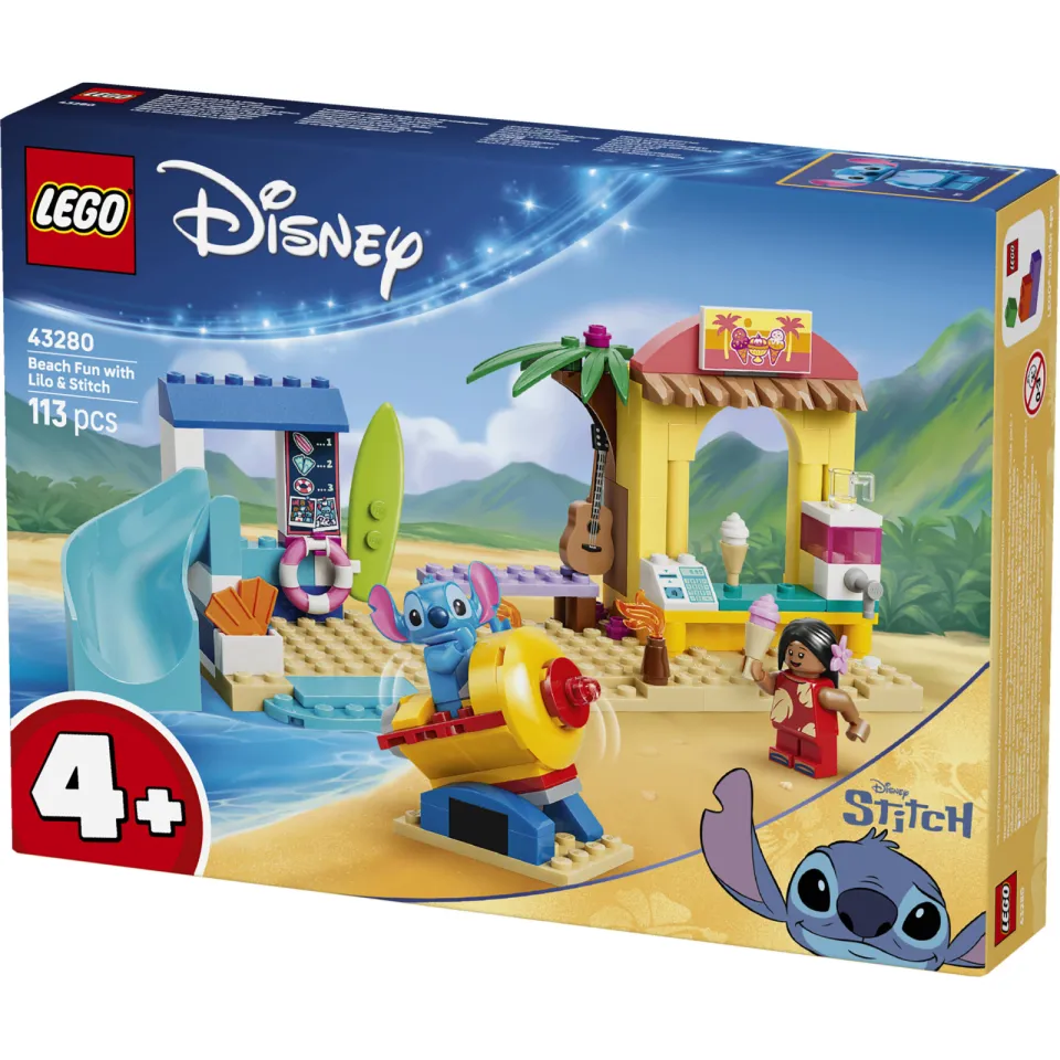 Lego Disney Strandplezier met Lilo en Stitch 43280, foto 3