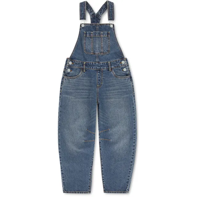 Levi's denim tuinbroek mediumblauw, foto 2